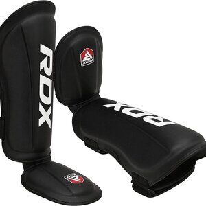 RDX Shin Guards, Premium Maya Hide Leather